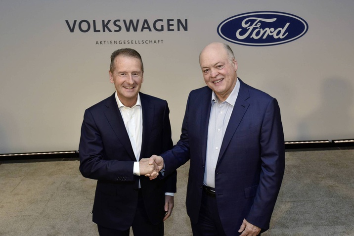 Ford Motor Company és a Volkswagen AG ma bejelentette, h